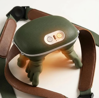 Masajeador De Cuello Con Manos Verde